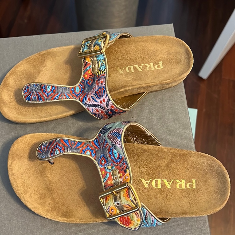 EUC Prada sandals, size 37